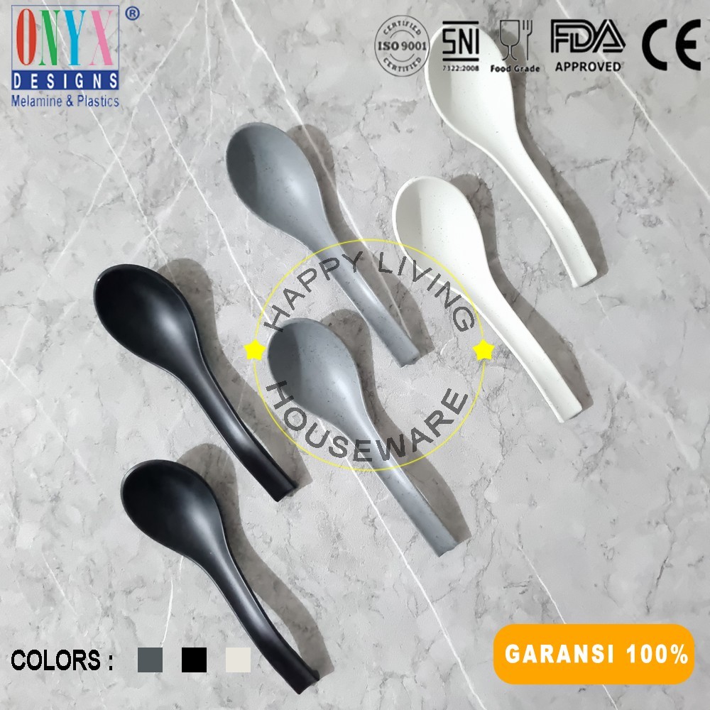 ONYX Sendok Bebek 15cm Cosmic Series Melamin Sendok Makan Saji Sendok Premium Melamine 15cm
