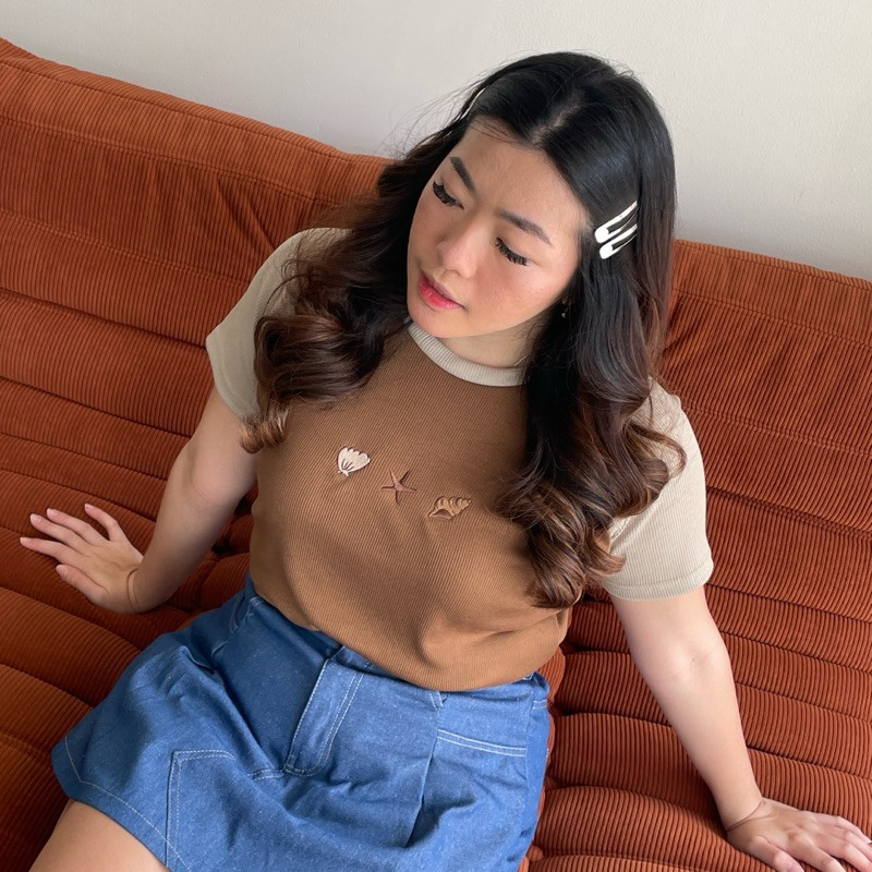 FLASH SALE/ Sea Top ( Atasan Jumbo / Top BigSize / Top Premium / Atasan Bigsize / Crop Top BigSize )