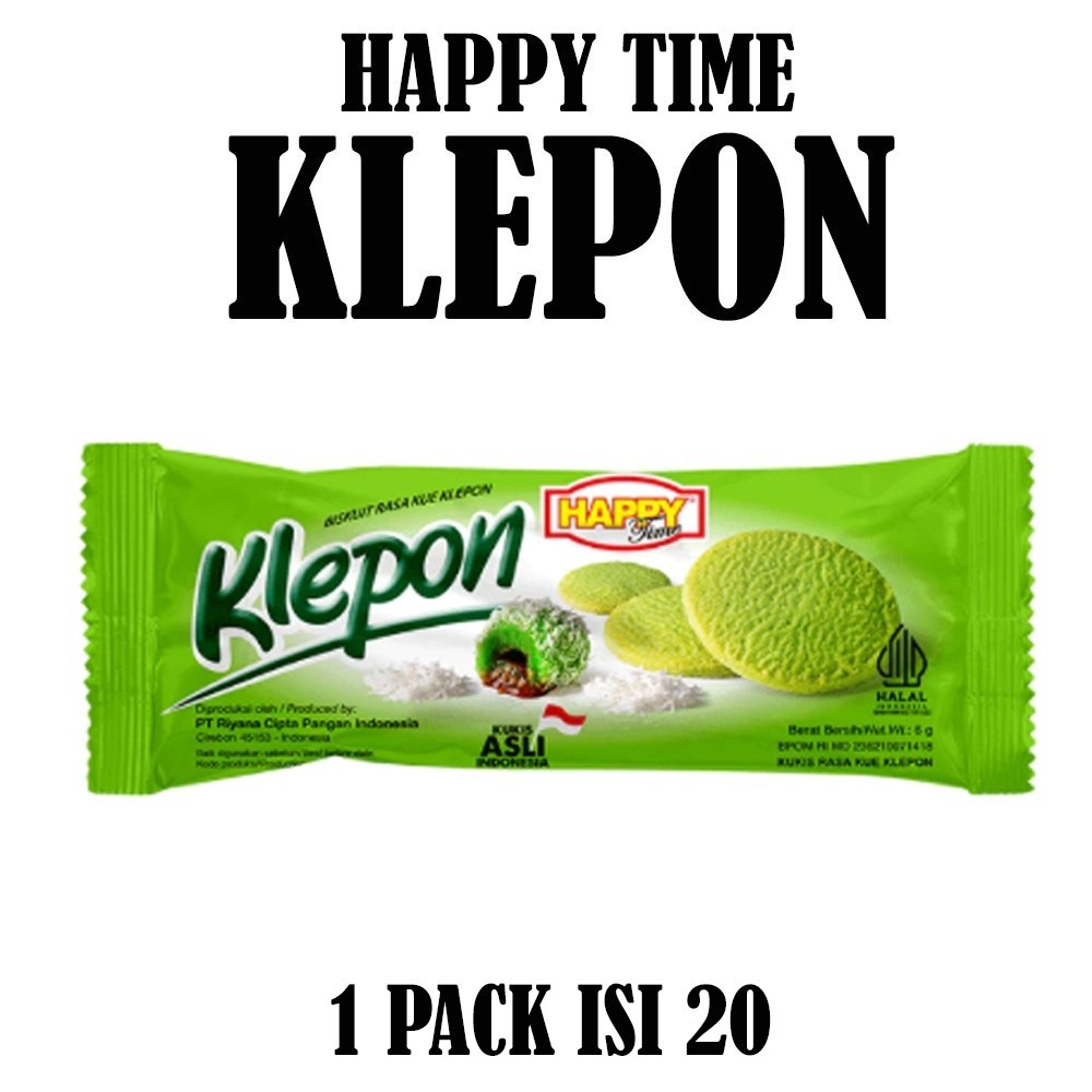 

HAPPY TIME KUKIS KLEPON PACK ISI 20