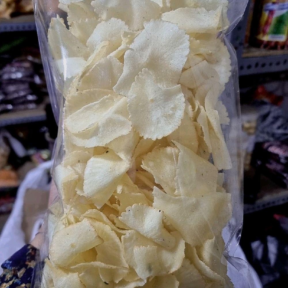 

KERIPIK SINGKONG 250GR GURIH RASA AYAM BAWANG ENAK RENYAH KRIPIK