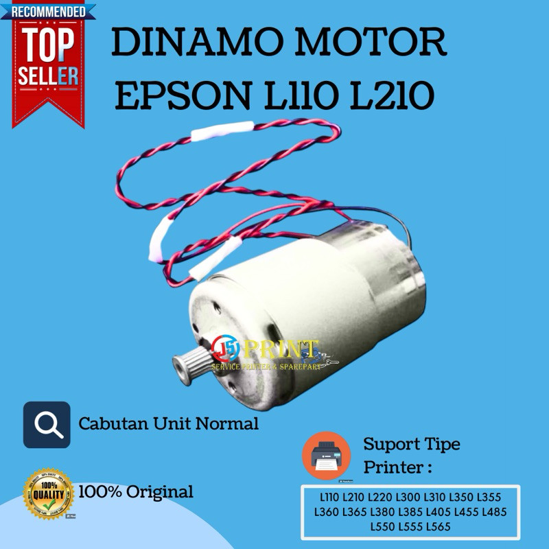 Dinamo Cr Motor Cariage Epson L110 L300 L310 L210 L350 L360 L355 L550 L555 L365 L565 L405