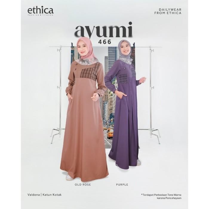 ETHICA GAMIS DEWASA AYUMI 466 OLD ROSE AYUMI 466 PURPLE GAMIS FASHIONABLE GAMIS FASHIONABLE 2024