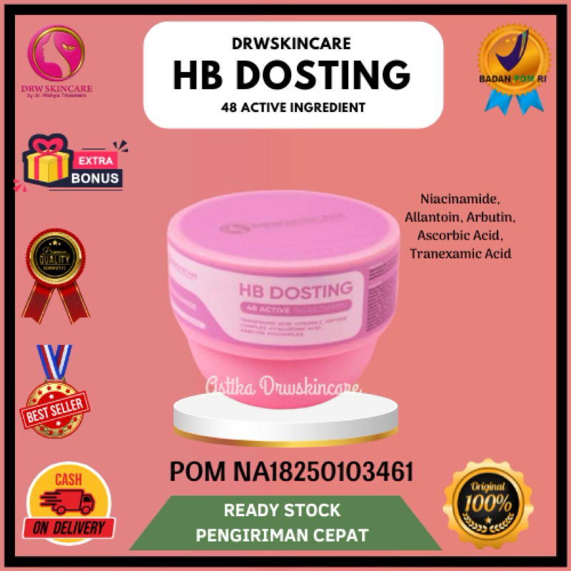 Drw Skincare HB Dosting Aman Bpom Ori Mencerahkan lebih Cepat