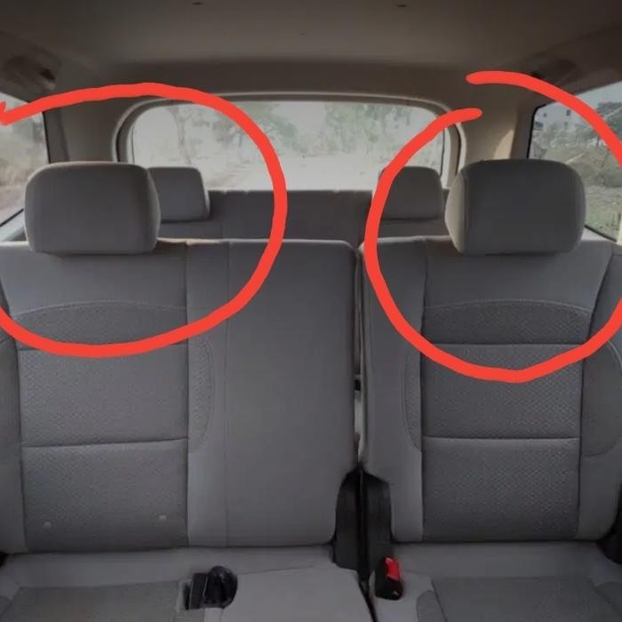 headrest jok tengah wuling confero sandaran kepala jok mobil 2pcs