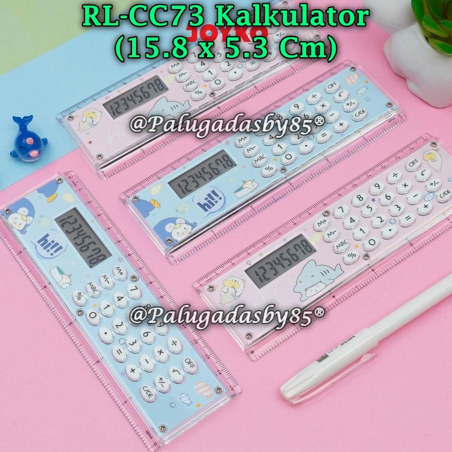 

(1 Biji) GROSIR Penggaris JOYKO RL-CC73 / Ruler Calculator Penggaris Kalkulator RL-CC73 (1 Biji)