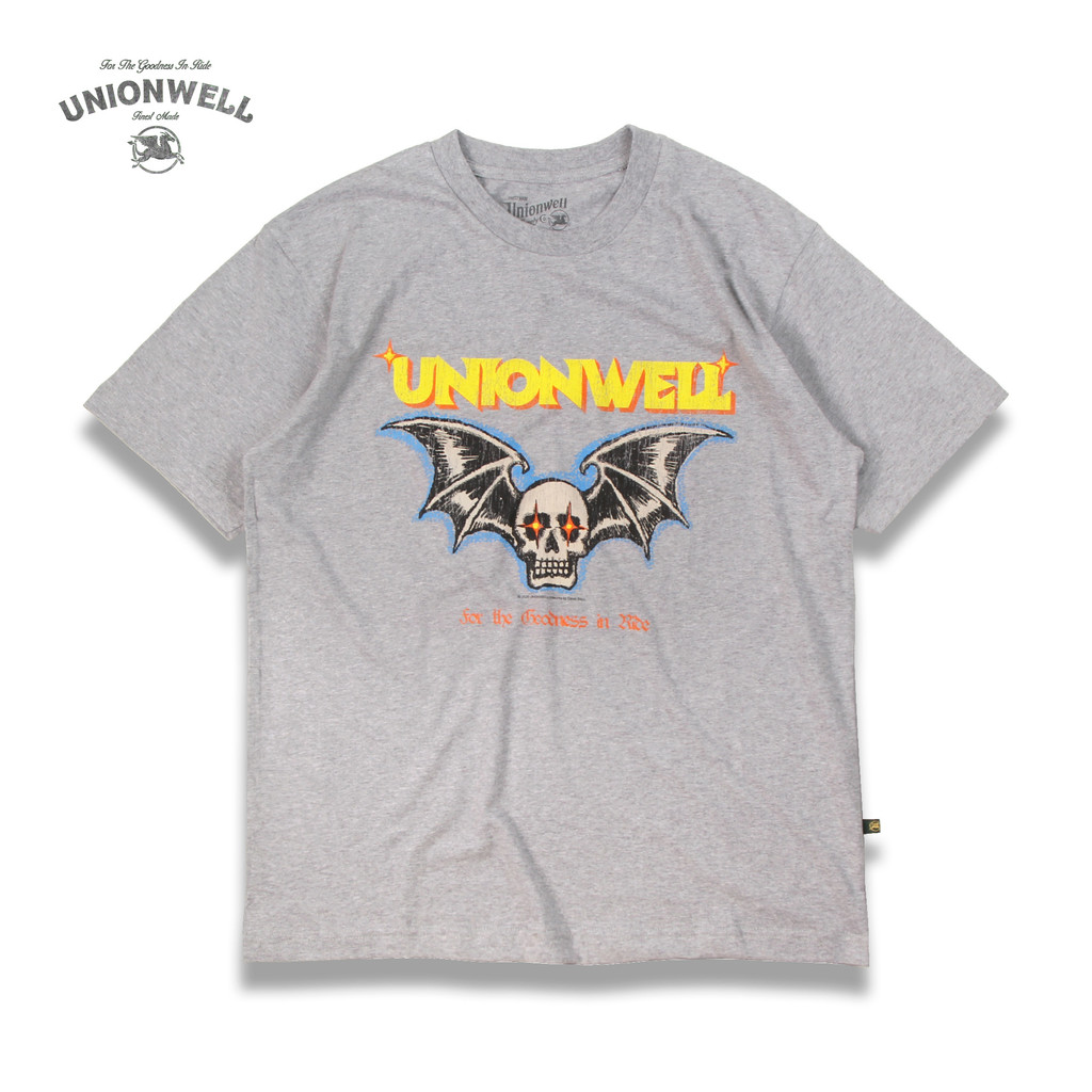 Unionwell T-shirt Batskull Misty