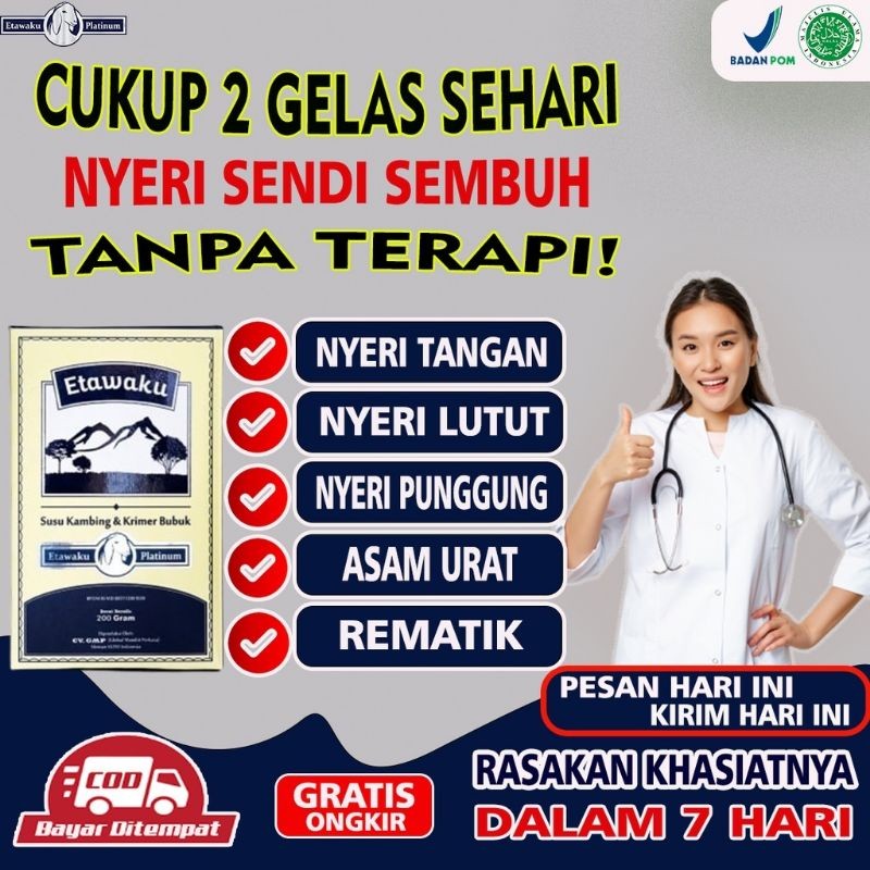 

SUSU KAMBING ETAWA MERK ETAWAKU PLATINUM ASLI TANPA BAHAN PENGAWET