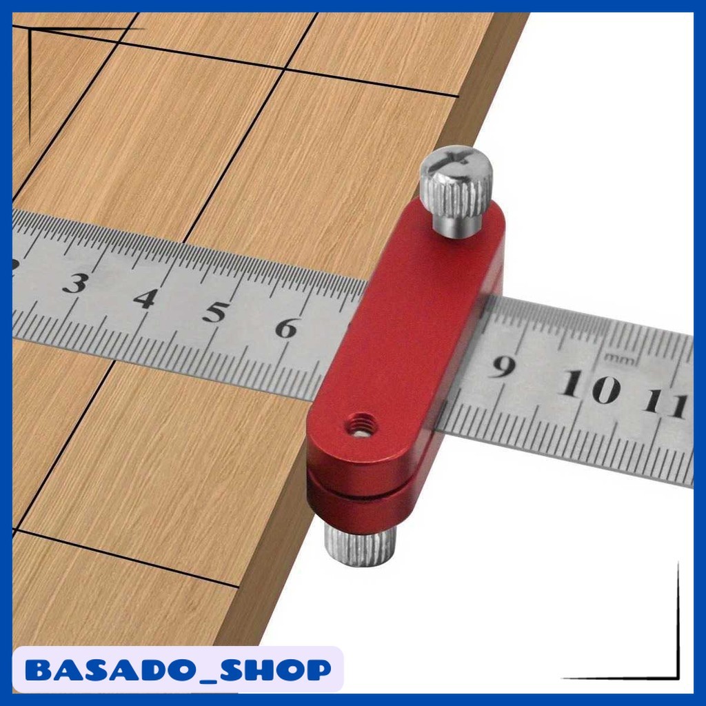 

Ruler Positioning Block Aluminium Pembatas Penggaris - JG20