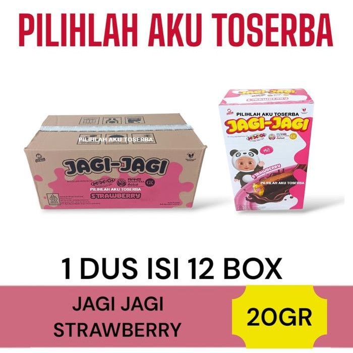 

Momogi JAGI-JAGI STRAWBERRY 20 gram - ( HARGA 1 DUS )