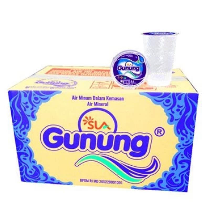 

Gunung Gelas 240 ml. 1 dus isi 48 pcs.