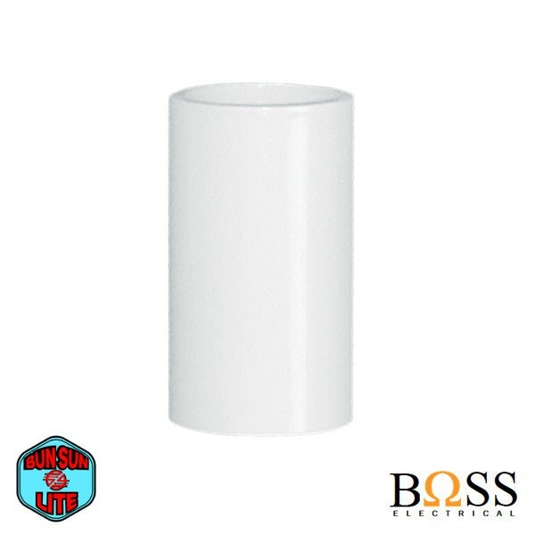 SOK PIPA CONDUIT 20MM PUTIH / SAMBUNGAN PIPA LISTRIK 20 MM CLIPSAL