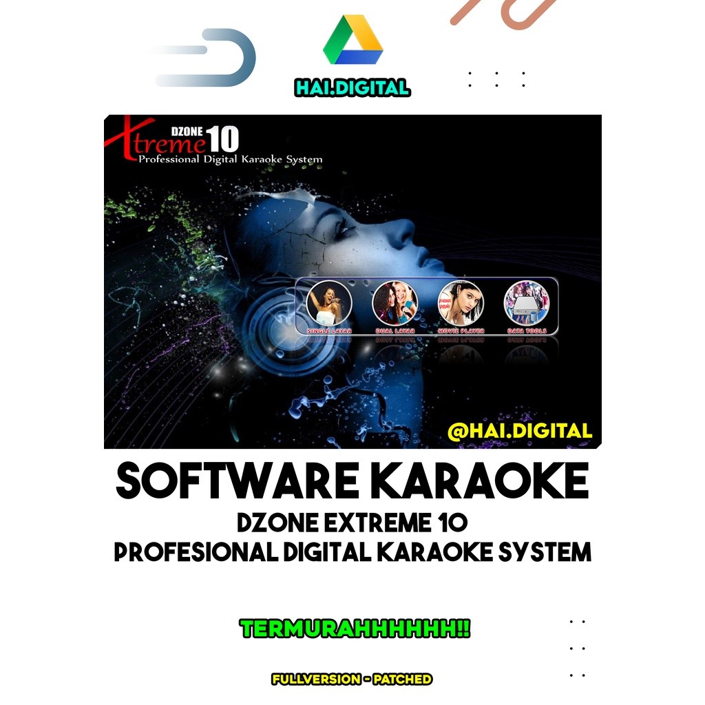 Software Karaoke Dzone Extreme 10 PRO - Fullversion Portable Bisa Dual LAYAR