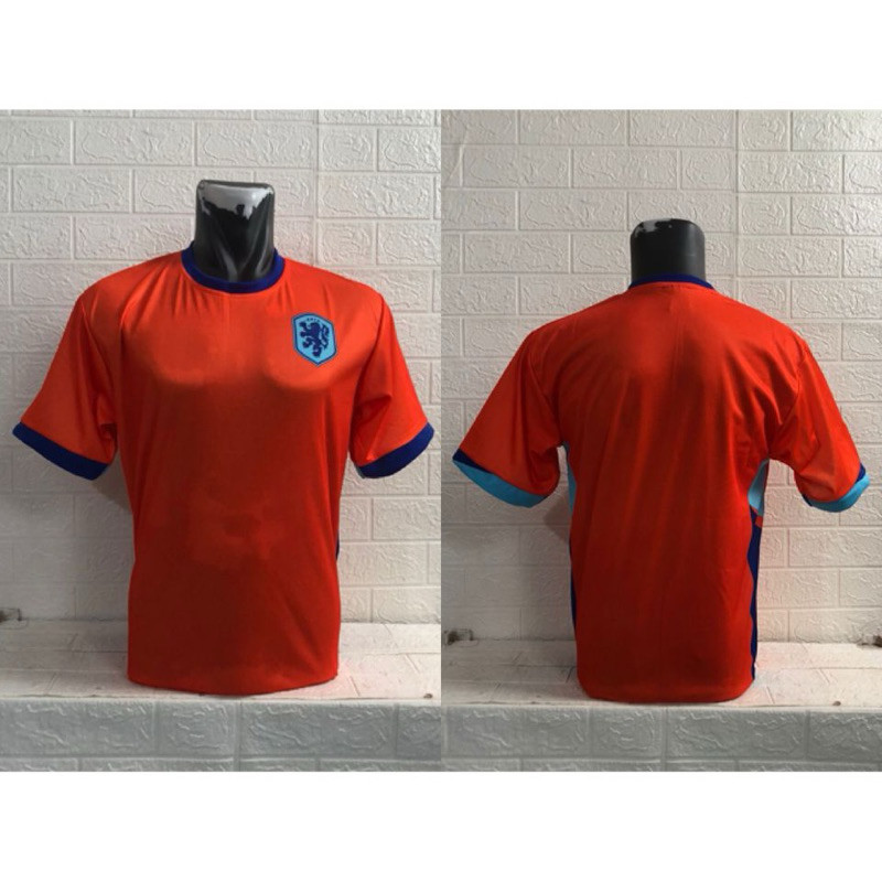 jersey bola belanda home euro 2024
