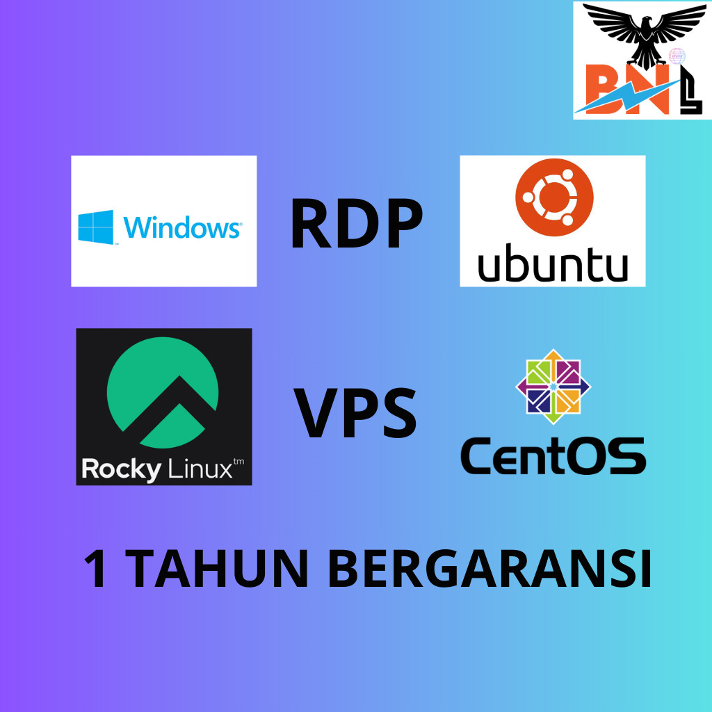 RDP/VPS 1 TAHUN TERMURAH BERGARANSI