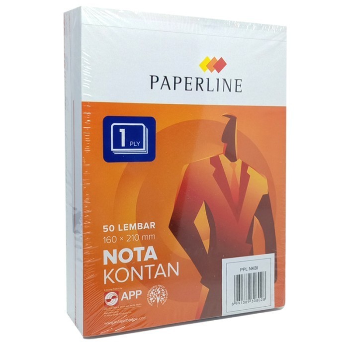 

Nota B1 / Buku Nota bon BESAR 1 Ply Paperline (1pcs isi 50lembar)
