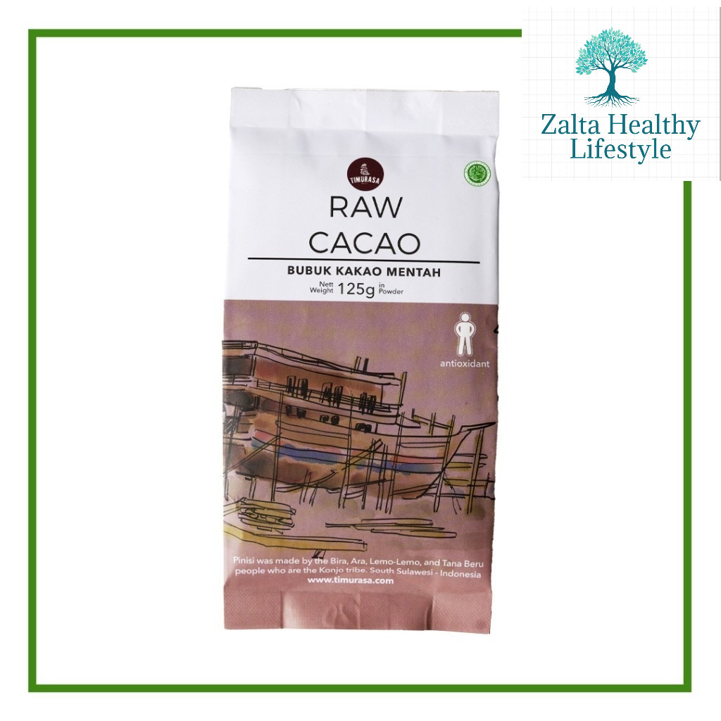 

ORGANIK - Bubuk Coklat Timurasa, Organic Raw Cacao Powder 125gr - SD2