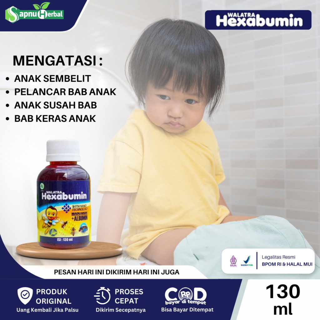 tukangjamu100shopObat Pelancar BAB Anak, Susah BAB Anak, BAB Keras, BAB Tidak Lancar, Sembelit, Mela