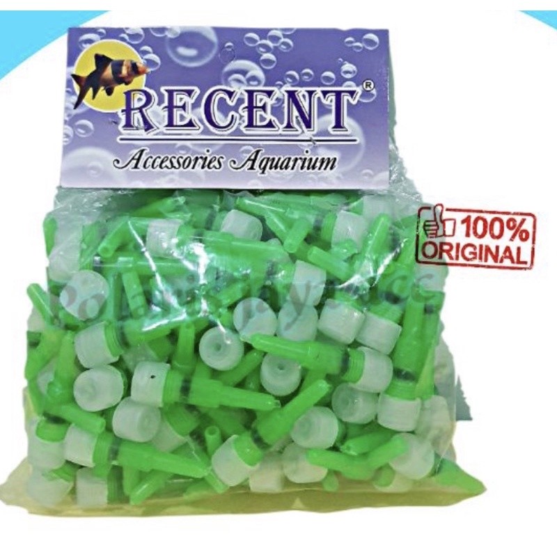 Kran Keran Udara Aerator Aquarium 1 Lubang isi 100 Pcs