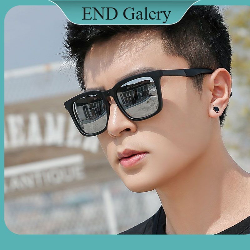 Kacamata Hitam Pria Kotak Kacamata Pria Fashion Kacamata Sunglasses Terbaru