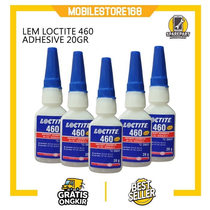 

LEM SUPER GLUE SERBAGUNA LOCTITE 460 INSTANT ADHESIVE 20 GR