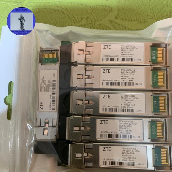 SFP+ bidi 10G 15km ZTE sepasang