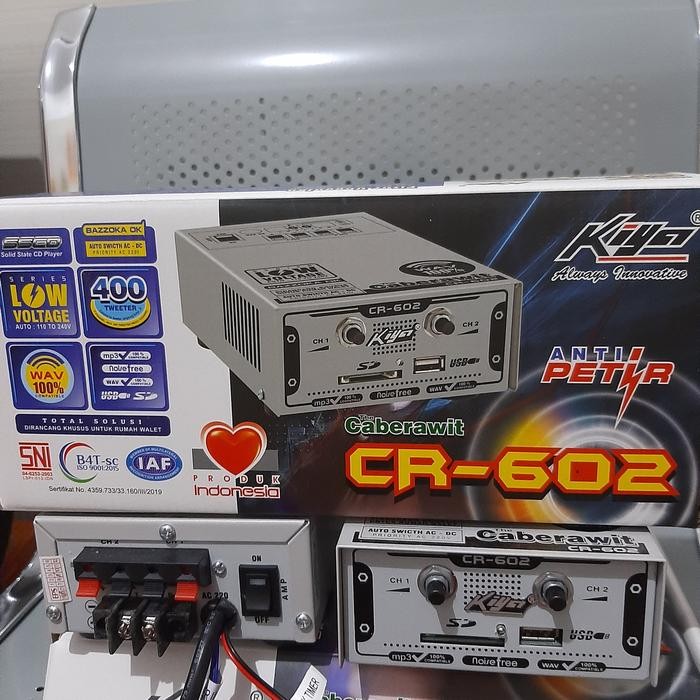 AMPLI WALET KIYA CR 602