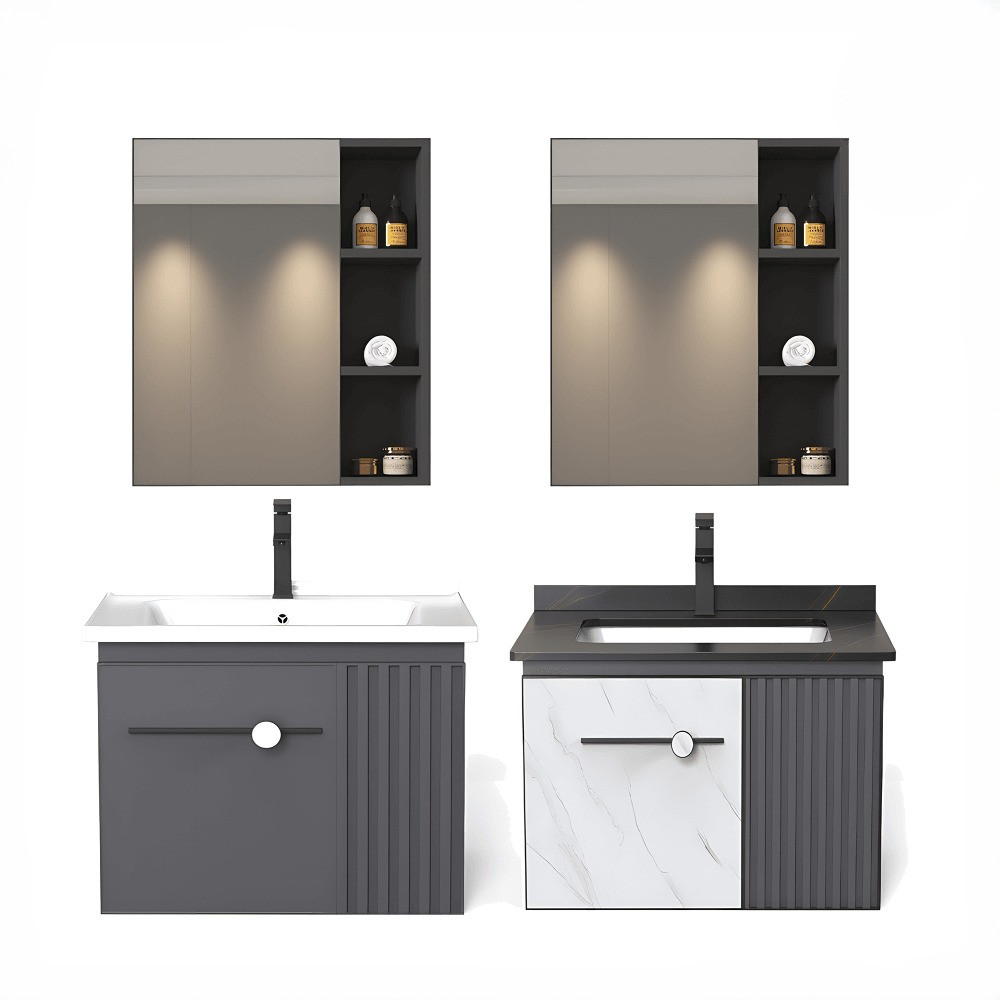 Kabinet Kamar Mandi 60cm/80cm - Aluminium (Bathroom Cabinet)Wastafel Cabinet Kabinet Wastafel Kamar 
