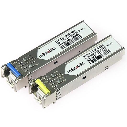 Mikrobits SFP Transceiver SFP-1G-BD-SM-10KM
