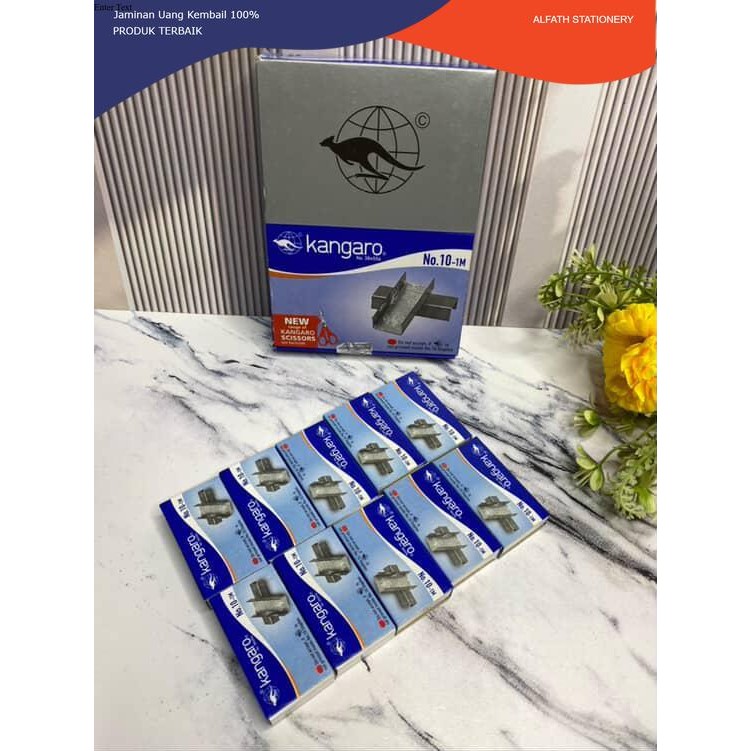 

1PACK ISI STAPLES KANGAR0 NO.10 HARGA GROSIR 1PACK ISI 20PCS