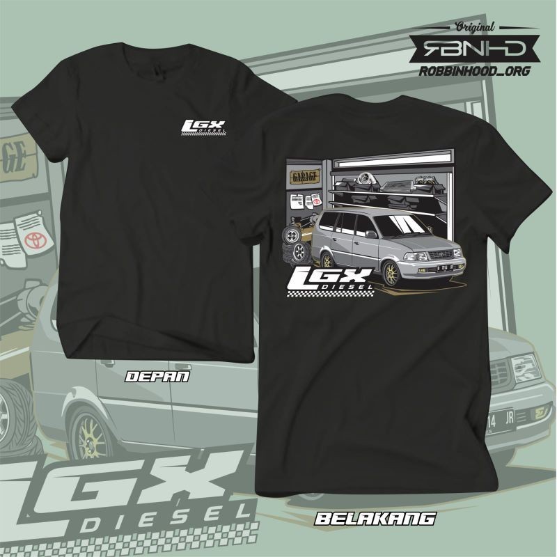 KAOS LGX DIESEL GARAGE LGX KIJANG