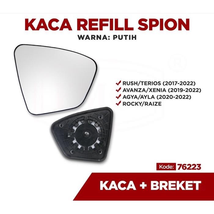 Kaca Spion Refill - Spion Mobil Rush Terios Avanza Xenia Agya Ayla - Kanan