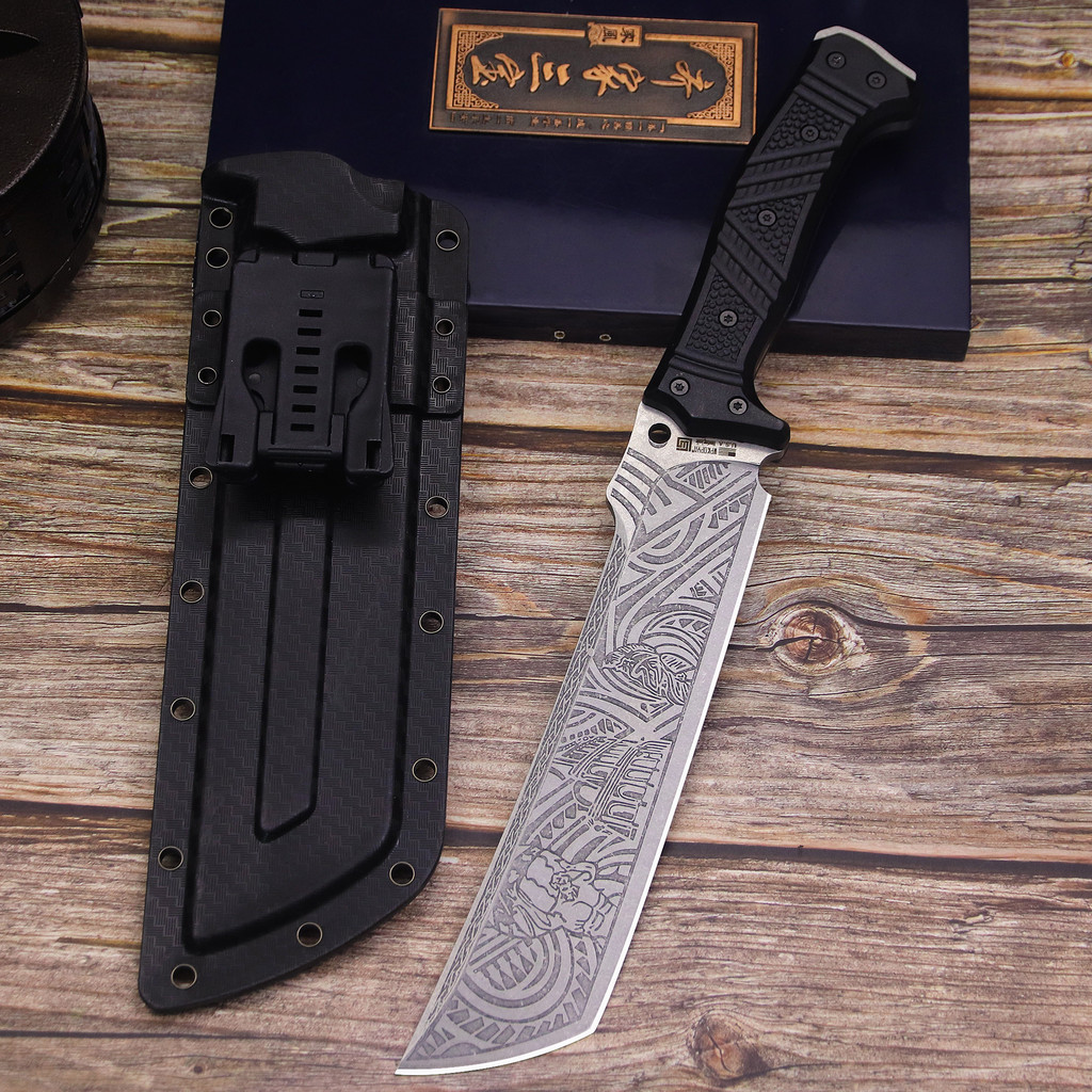 WPKOPYA US (Roman Warrior) multi-purpose farm tool knife, outdoor camping logging knife, jungle tree