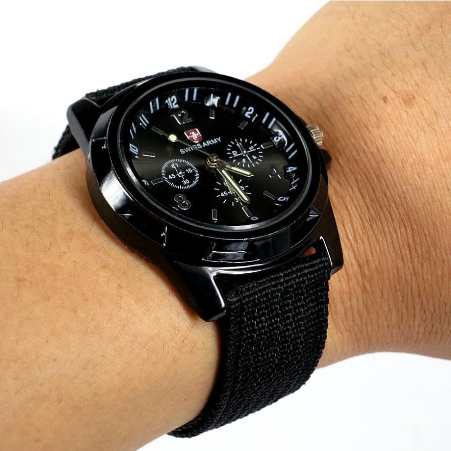 Jam Tangan Pria Wanita Militer Gemius Army Sport Swis Strap Rugged