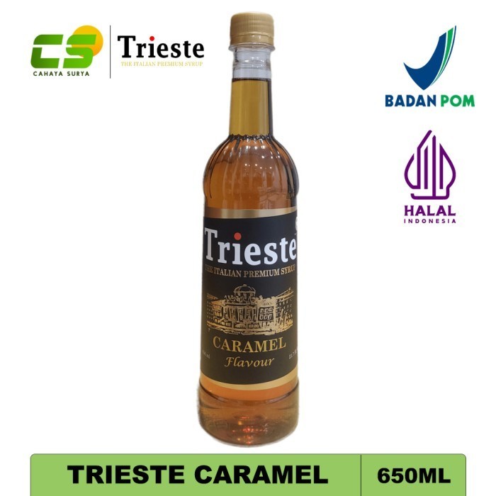

Trieste Syrup Caramel - Sirup Rasa Caramel - 650 ml