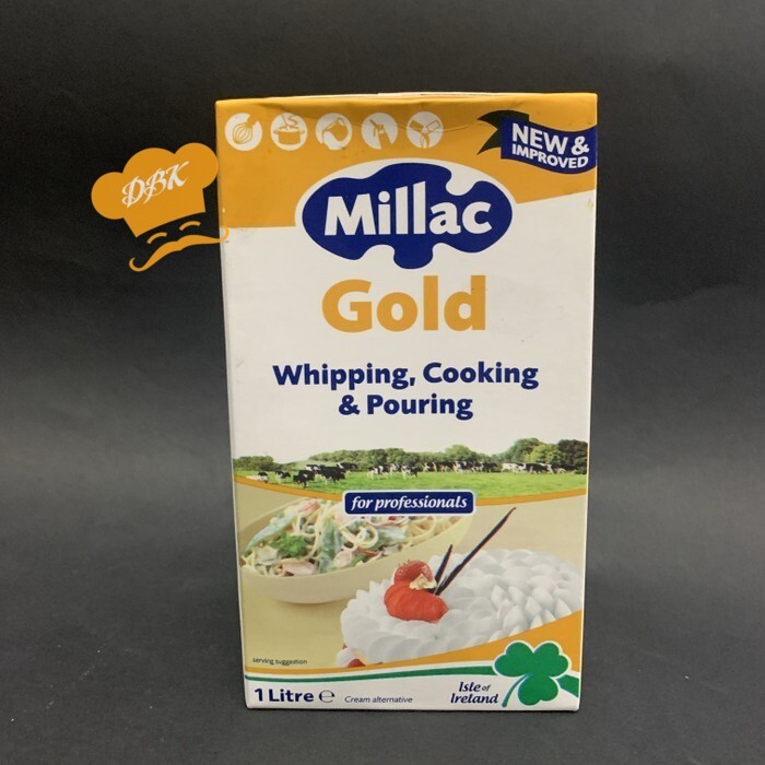 

Millac Gold Whipping Cooking Cream 1000 ml 1L 1 Liter Whip Whipped