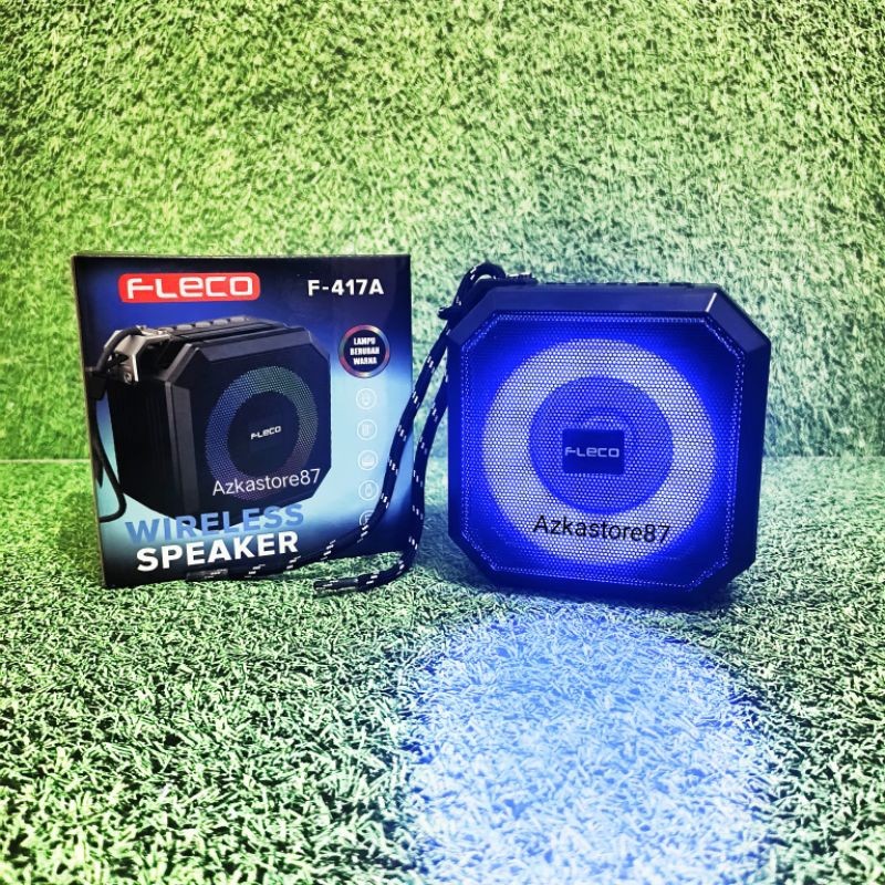 speaker mp3 fleco f-417A speaker bluetooth speaker mini portable suara super bass