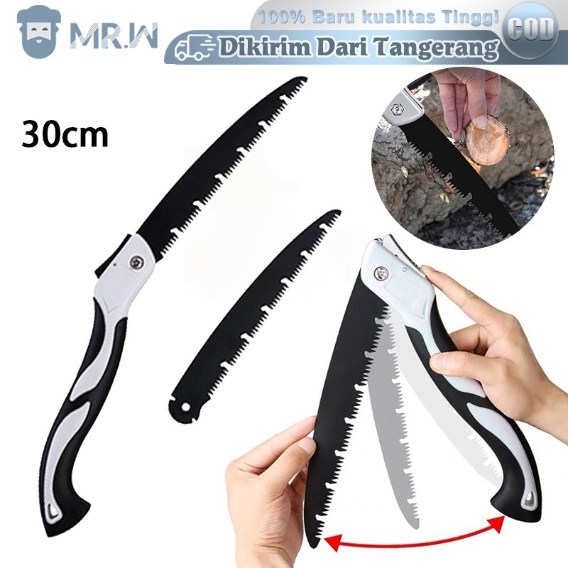 HEAVY DUTY BAJA Gergaji Lipat Portable 300mm/Gergaji Kayu Lipat/Lipat Gergaji Serbaguna/Folding Saw