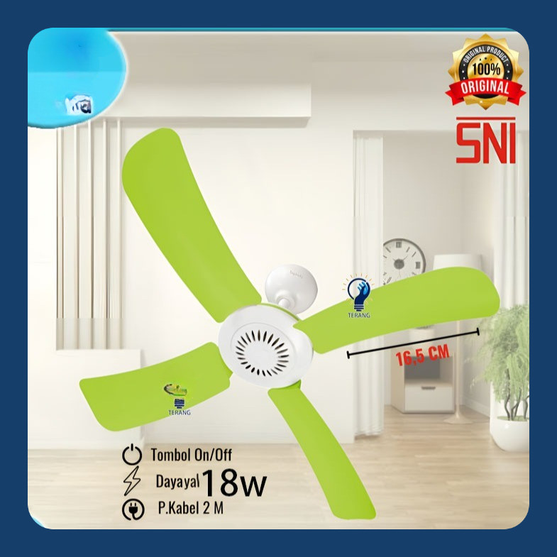 Mini fan - Kipas gantung - ceiling fan 12 watt Kyzuku