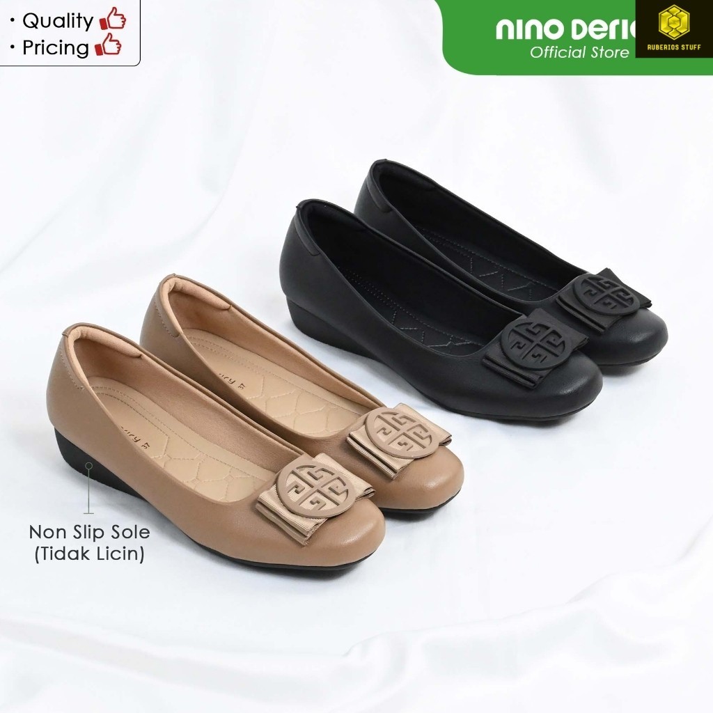 NINO DERICY Flat Shoes Wanita / Sepatu Flat Wanita NBS 203