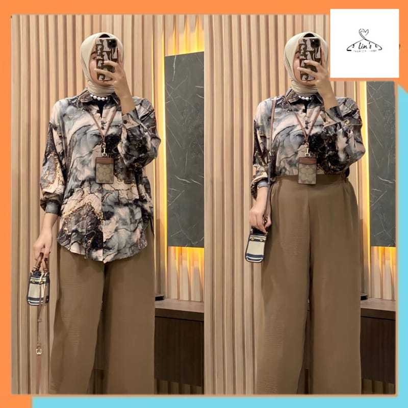 Pakaian Anak Murah One Set Wanita Kekinian | One Set Wanita | One Set Hijab Ootd | Baju Setelan Wani