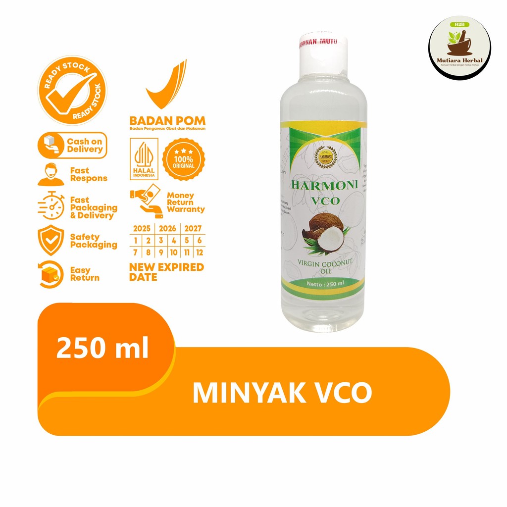 

VCO Virgin Coconut Oil | Minyak Kelapa Murni Asli Original 250 ml