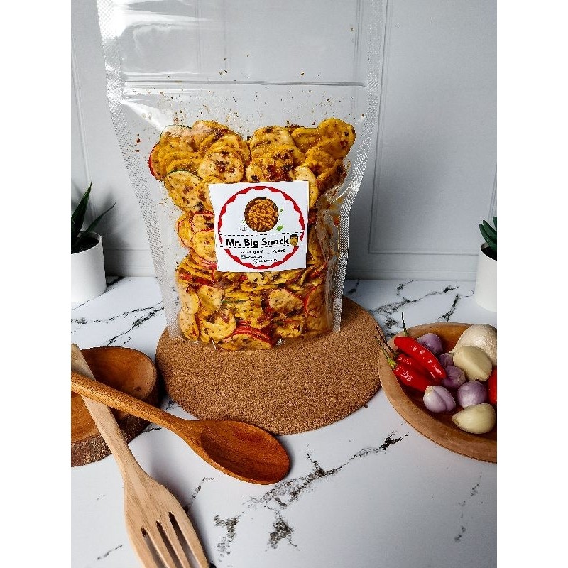 

1kg Kerupuk Seblak Bantet Daun Jeruk -MR. BIG SNACK