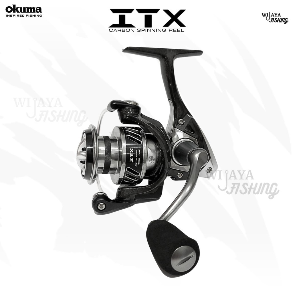 REEL OKUMA ITX Carbon Spinning Rell ringan dan putaran halus Power Handle Salt water ITX CB 2500HA