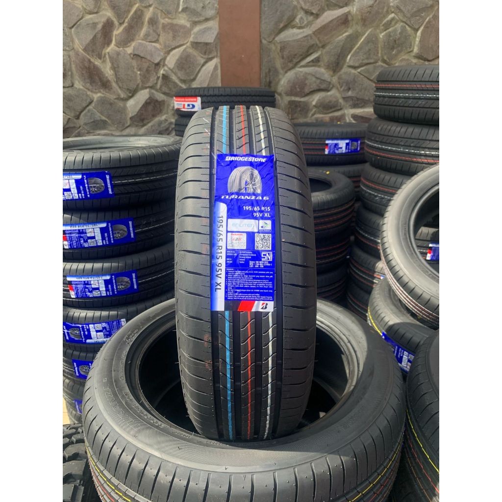 Ban Mobil Bridgestone Turanza 6 195/65 R15 Ban Mobil Vios City Jazz Mazda