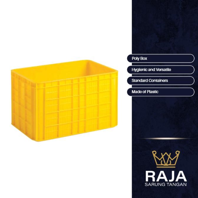 

Box industri Rabbit / Container / PolyBox / Plastic / Type B - 022, Kuning [SALE]