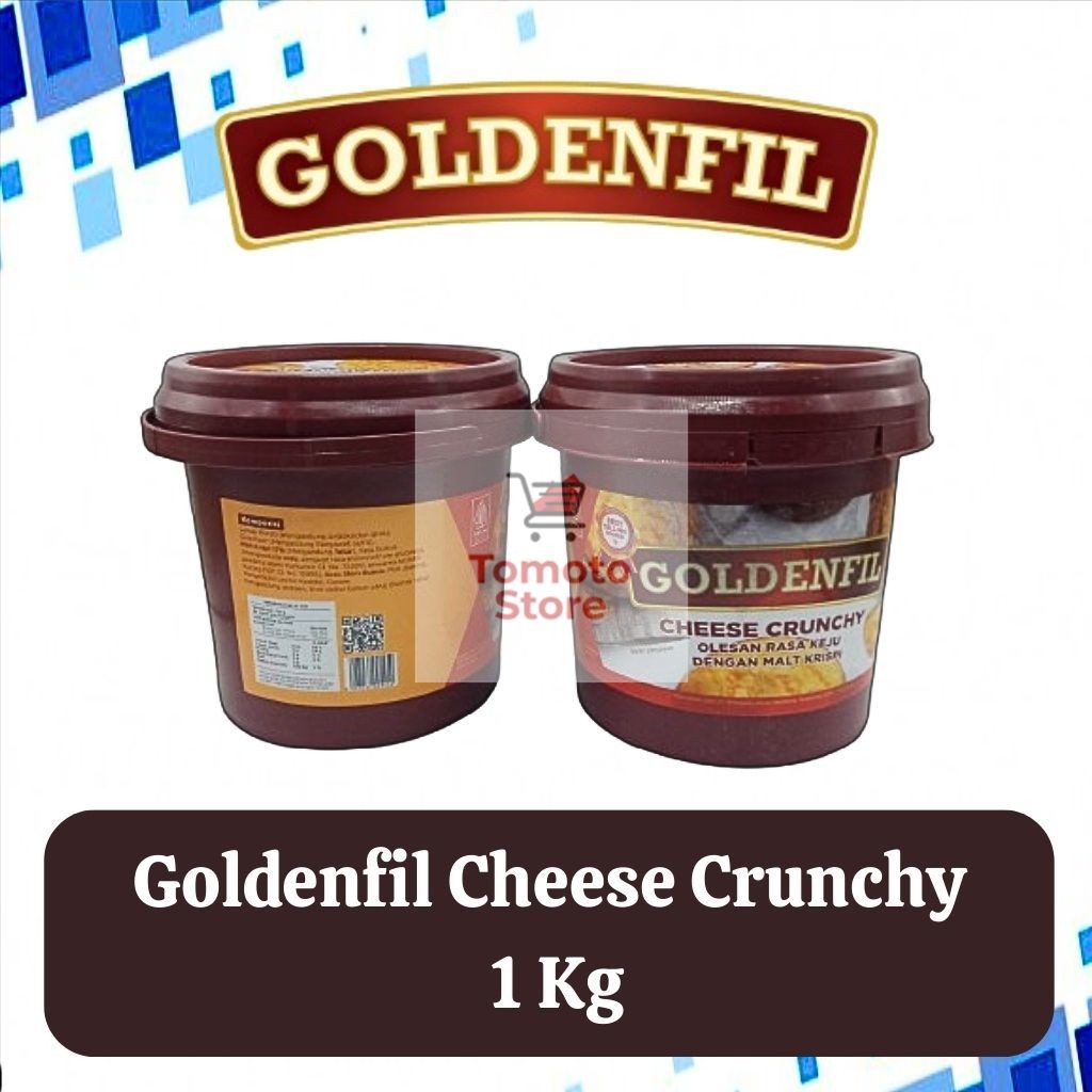

✨ TOMOTOSTORE ✨ GOLDENFIL Cheese Crunchy 1kg / 1 kilogram