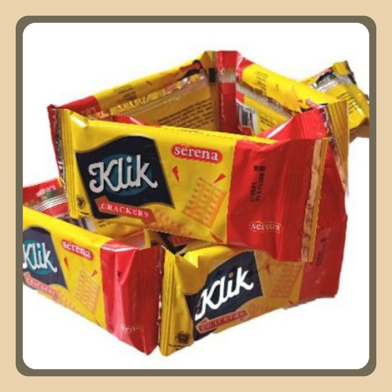

Biskuit Cracker Serena Klik Isi 10 Pcs Rasa Enak