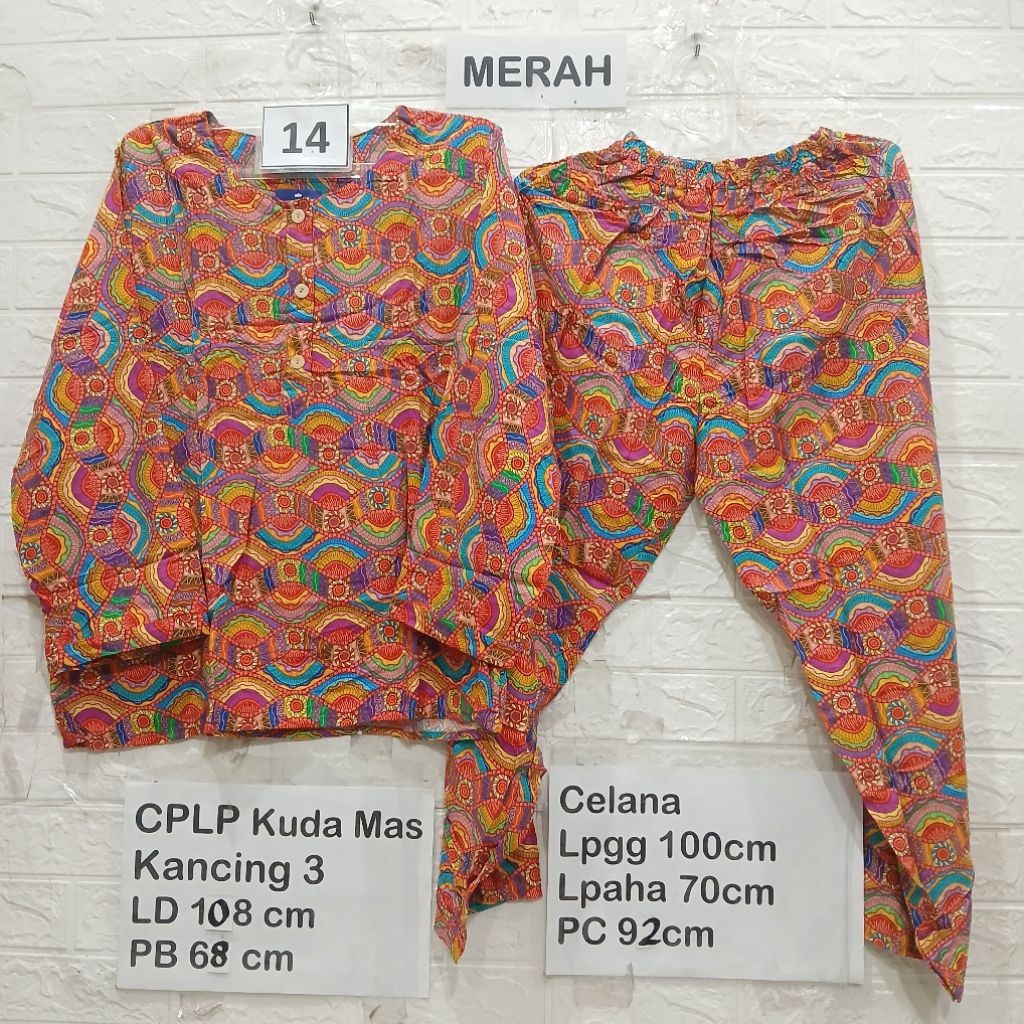 CPLP setelan kuda mas Cotour