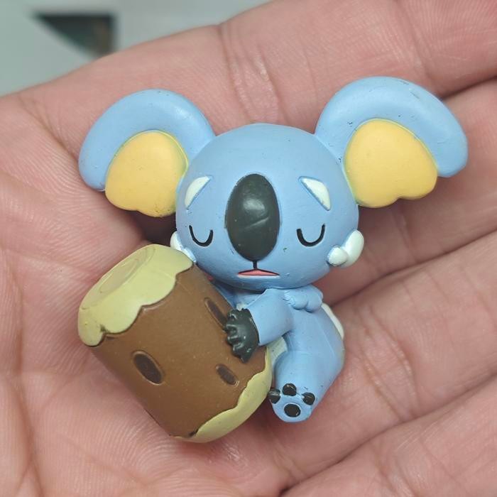 KYKY Mini Figure Moncolle EX EMC 25 Komala Pokemon Original Tomy Nintendo