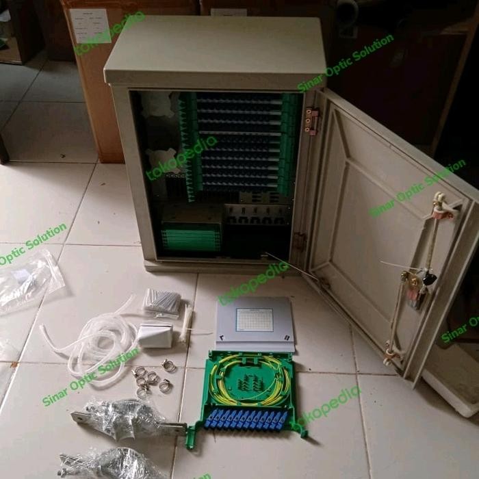 ODC pole 144 core / ODC 144 core SC upc tiang lengkap